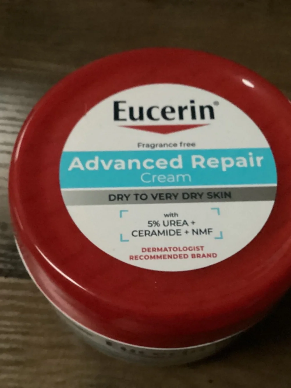 Eucerin Advanced Repair Cream New 12 oz